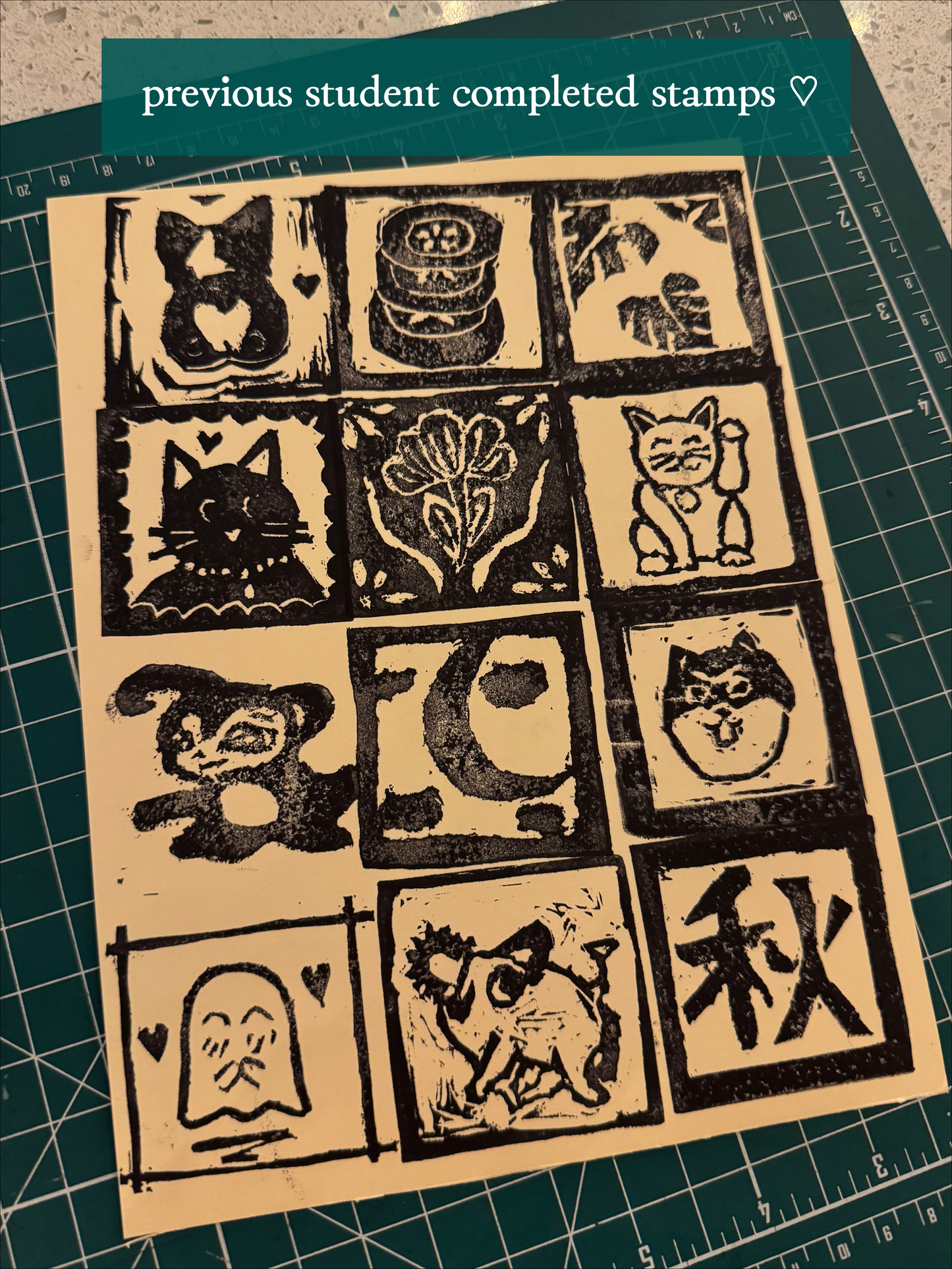 Beginner's Block Printing Workshop with Kintsugi Print Studio